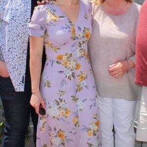 Floral Lavender Dress